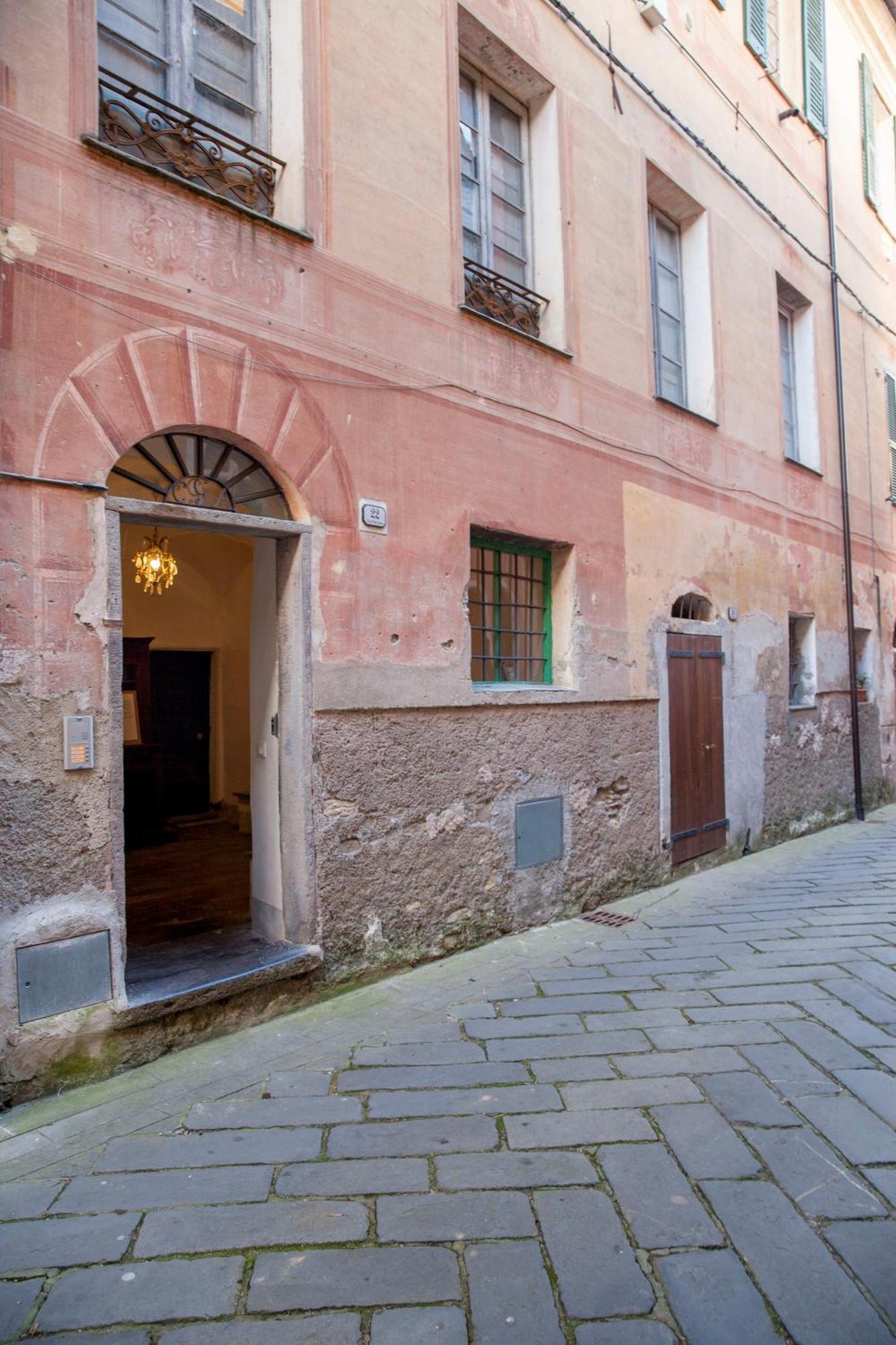 Ferienwohnung La Casa Del Cavaliere Borgomaro Exterior foto